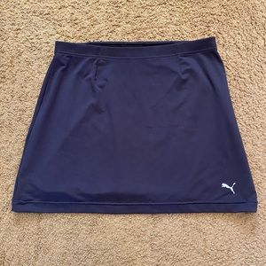 Puma Navy Blue Mini Skirt